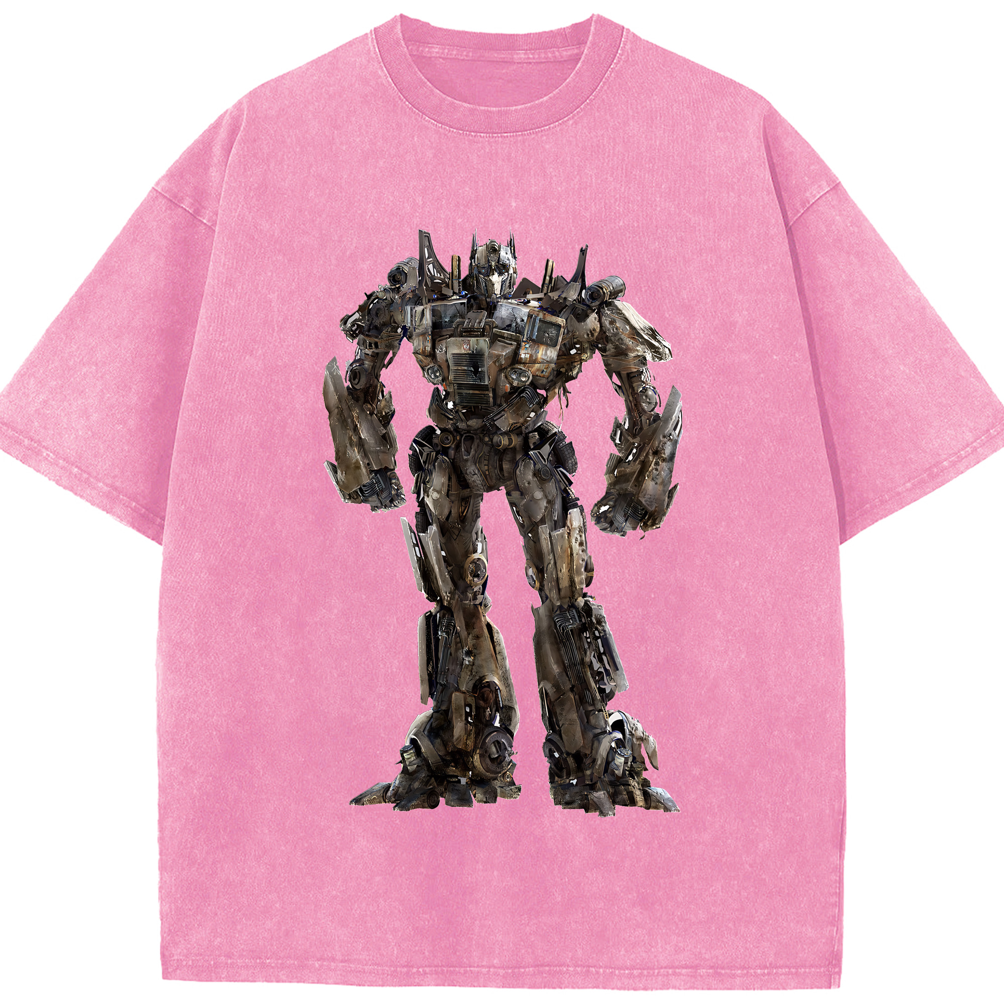 （画像用） Transformers トランスフォーマー 綿100% ヴィンテージ風 半袖Tシャツ（フロントプリント）